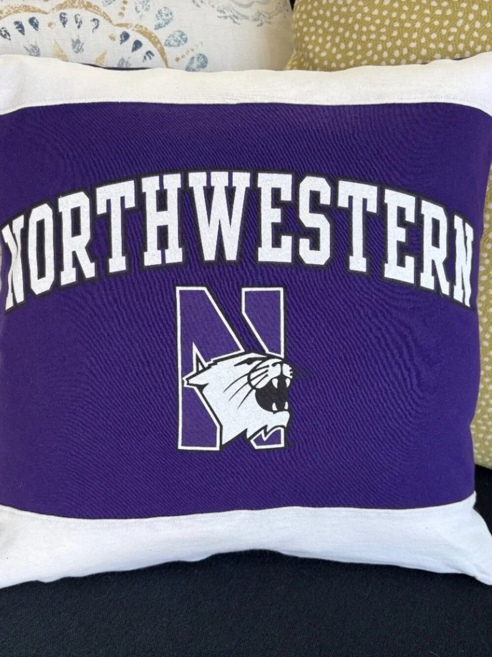 Northwestern University Wildcats Handmade reworked 16